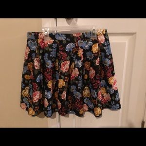 A beautiful floral print skirt. NWT.